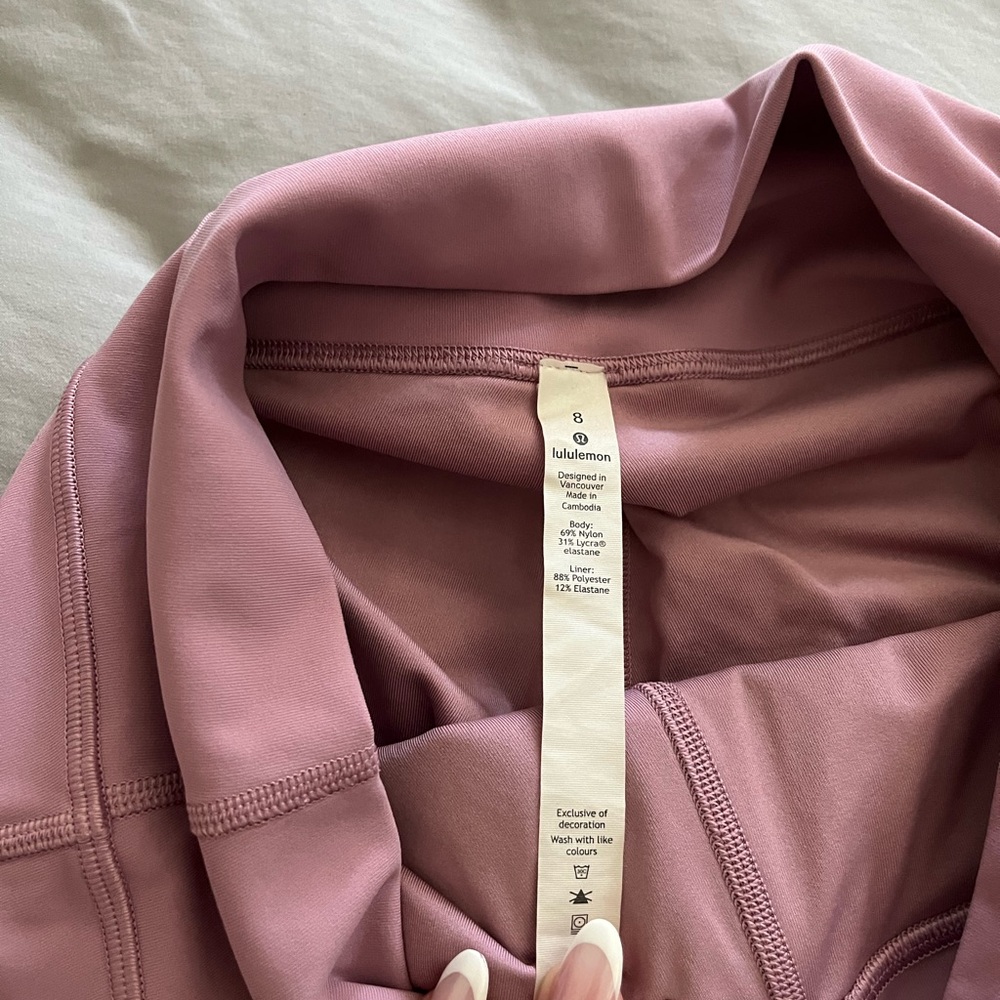 Lululemon Pink Athletic Leggings